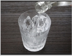 日本酒ロック