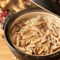 料理メニュー写真&nbsp;かにといくらの土鍋ご飯