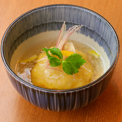 蓮根饅頭 蟹身あんかけ一個