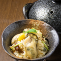 料理メニュー写真&nbsp;牡蠣の土鍋ご飯 二人前