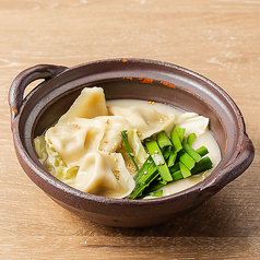 白い炊き餃子