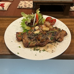 国産豚ロースソテー ~白ワインソース~
