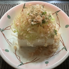 薬味たっぷり冷奴