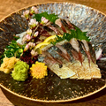 料理メニュー写真&nbsp;長崎ハーブ鯖焼霜造り