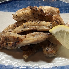 せせりの炭火焼き
