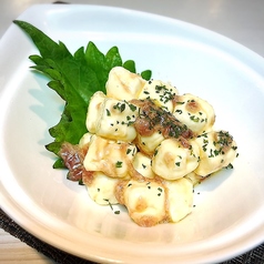 クリームチーズ酒盗和え