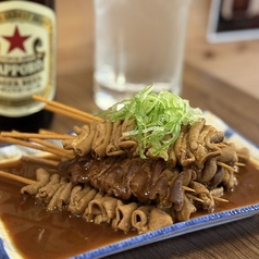・モツ串どて煮込み 3本