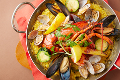いろいろ魚介の漁師風パエリア
