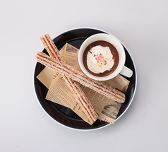 チュロス　チョコフォンデュ