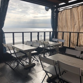 海が一望できるテラス