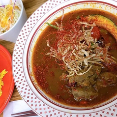 薬膳牛タンすじ野菜スープカレー（ミニサラダ付き）