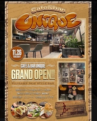 Cafe&Bar UNIQUE ユニークの雰囲気1