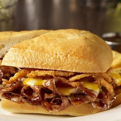 バーベキュービーフサンドウィッチ