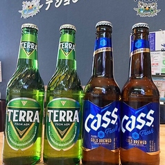 韓国ビール・TERRA・CASS