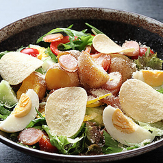 ポテトぽてちのシーザーサラダ