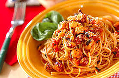 魚介のベスビオパスタ(オーガニックルイボスティー付き)