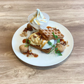 料理メニュー写真&nbsp;キャラメルワッフル