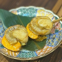 ホタテバター醤油串