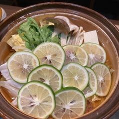 鯛のレモン鍋