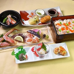 御かにめし 日本橋 かに福のコース写真