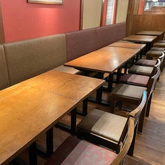 【最大22名様】テーブルを繋げて、最大22名様までご利用可能です。お得な飲み放題やコースも多数ご用意しております。ご予約はお早めに！