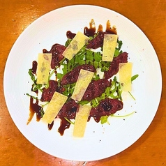 馬肉のカルパッチョ