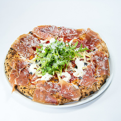 生ハムとルッコラのPizza