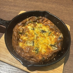 秋茄子とほうれん草のスパニッシュオムレツ