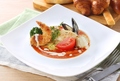 料理メニュー写真&nbsp;舌平目のブレゼ　イセエビソースとトマトソース