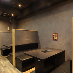 ４名様がけのテーブルのお席です。