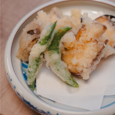 お野菜天ぷら3種盛り合わせ