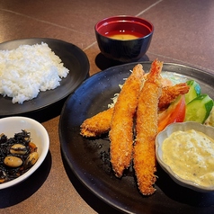 エビフライ定食