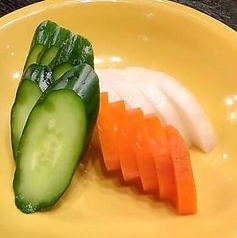 自家製色々野菜のぬか漬け