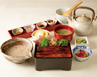 うなぎと伊勢原自然薯とろろ御膳