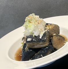 とろ茄子の揚げびたし