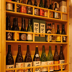 お酒好きの方必見!厳選した日本酒や焼酎の数々