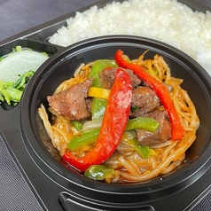 サイコロステーキ弁当　15時まで 