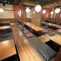 【最大62名様】団体様大歓迎!最大62名様までOK!お客様の人数に合わせたお席で、是非飲み会や宴会をお楽しみください。ご予約をお待ちしております。