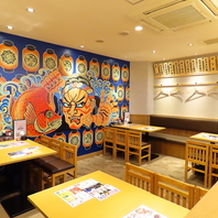 海鮮酒場らしい店内！