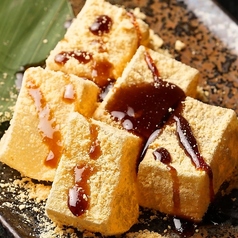 わらび餅 小豆添え