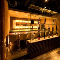 全国の銘酒を愉しむ落ち着きと上質が共存する日本酒空間