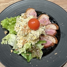 炙り鴨スモーク on tha ポテサラ