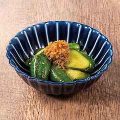 ヱビスで仕込んだきゅうりの浅漬け