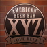 AMERICAN BEER BAR XYZ アメリカン ビア バル エックスワイズィーのロゴ