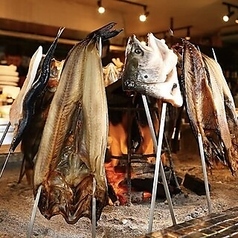 海鮮炭火原始焼き 日本酒 のど黒炭魚 新橋駅前店のコース写真