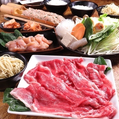 豚しゃぶ英 京都離れのコース写真