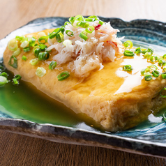 蟹あんかけだし巻き