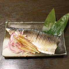 炙り〆鯖香味野菜のせ