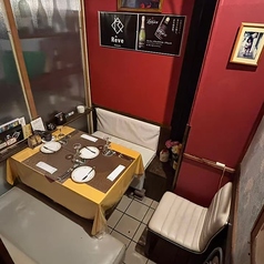 ３名様用のお席です