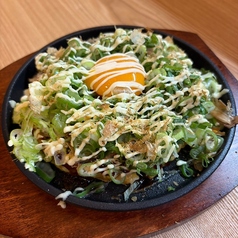ネギたまお好み焼き